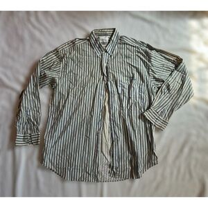 Vintage Striped Button Up Shirt